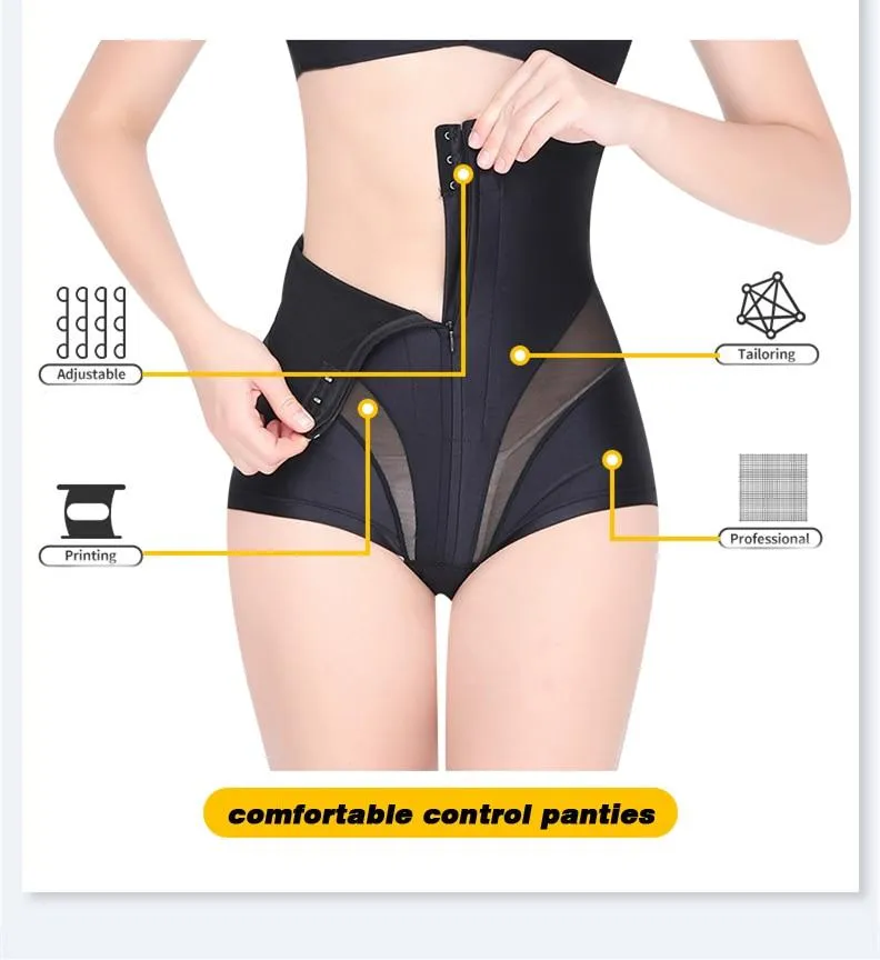 Women's Seamless High Waist Trainer Butt Lifter Body Shaper Slimmers Panties