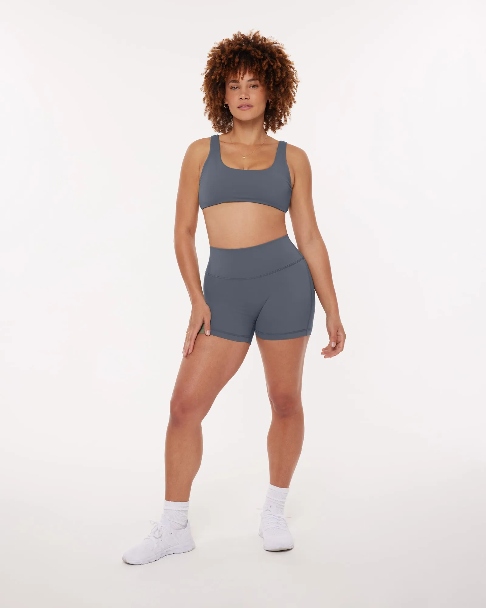 Yoga Low-Impact Scoop Neck Padded Sports Bra